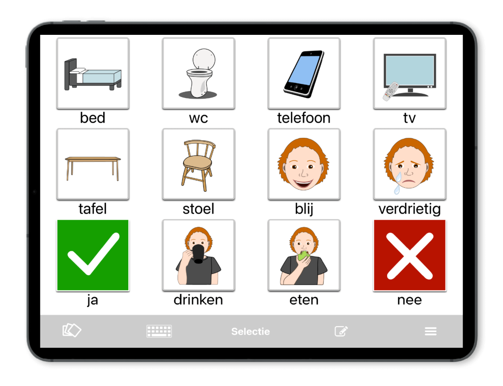 delen of toevoegen profiel touchtotell